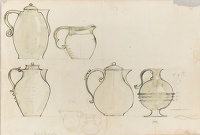 Sheet of Coffeepot and Jug Designs