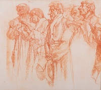   Choir (study for M1109) 