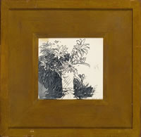 Chrysanthumum in a vase, c  1944