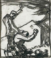 Original design for the woodcut The...