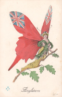 French postcard - Angleterre
