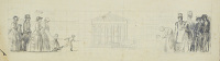 Study for a mural design, circa 1920