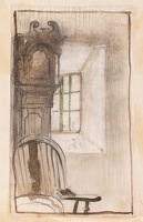 Interior with a Windsor chair