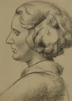 Woman’s Head in Profile