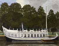 St John’s College Barge on the...