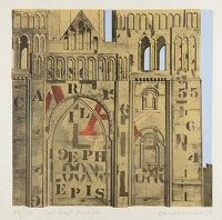 West Front, Durham, 1976