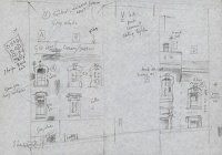 Study of windows and terraced houses