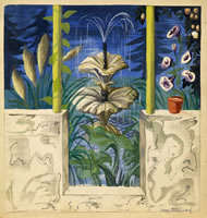 Study for mural for tea room