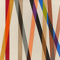 Candy stripe II, 1987