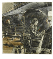 Study for  right hand side of Winter...
