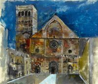 The Church of San Ruffino, Assisi