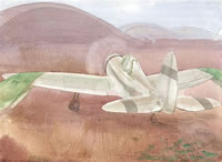 Study for The Phantom Eyre, circa 1940