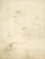 Sheet of studies, early 1920's