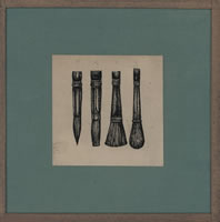 Small Study of Paint Brushes, 1960