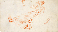 Lady reclining, circa 1895