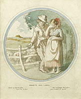 Annete and Lubin (recto) and...