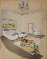 Design for a childrens bedroom