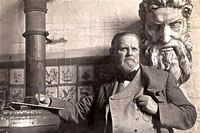 Brangwyn in the Studio
