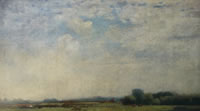 Landscape with cows, circa 1910