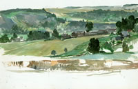 Houghton Village and Amberley Chalk Pit
