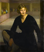 Portrait of Mollie Phillips the...