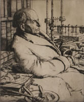Portrait of a book binder - DOUGLAS...