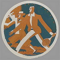 Tennis and Golf, circa 1922