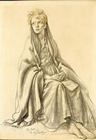 Study for ‘The Kerry Flute Player’
