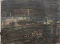 Study for Night Café, Sparta