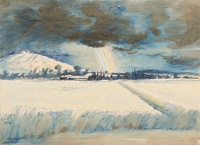Landscape with Rainbow