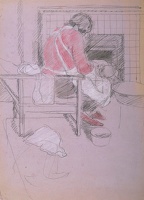 Woman and Baby