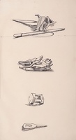 Sheet of studies for Gardeners' Choice