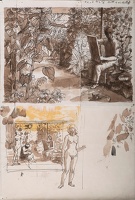 Muses; Study for Self-portrait of...