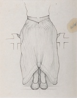 Lady seated on a pew
