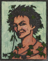 Bacchus (green ground), circa 1906