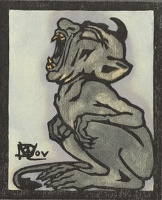 A Yawning Demon