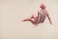 Seated nude