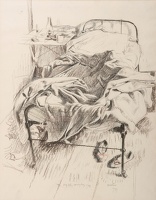 My bed, rainy day, 1939