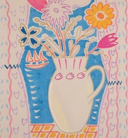 Design for Flowers by a Window...