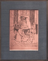 Decorating the Font, 1946