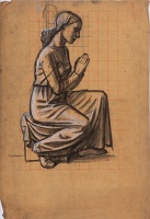 Study for praying woman