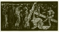 Jesus Falls Below the Cross, 1916