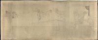 Cartoon for Scenes from the Life of...