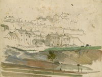 Townscape with terraced housing