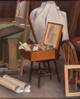 A Corner of the Artist's Studio with...