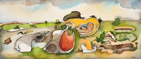 Earth works, circa 1975
