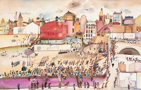 Medieval cityscape