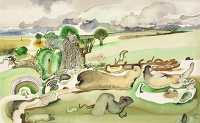 Prehistoric Landscape,II circa 1970