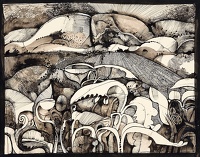 Prehistoric Landscape, circa 1970