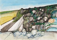 Elemental landscape, circa 1970